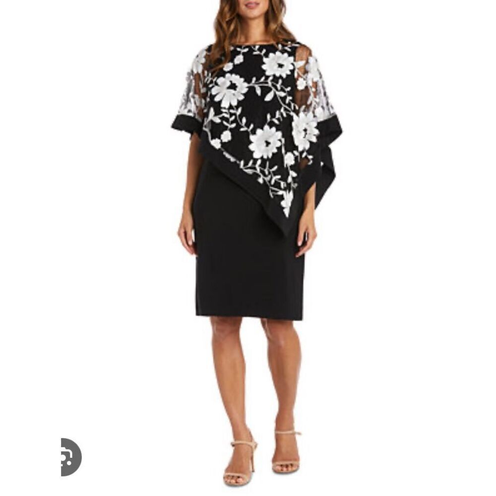 R & M Richard’s Poncho Dress NWT